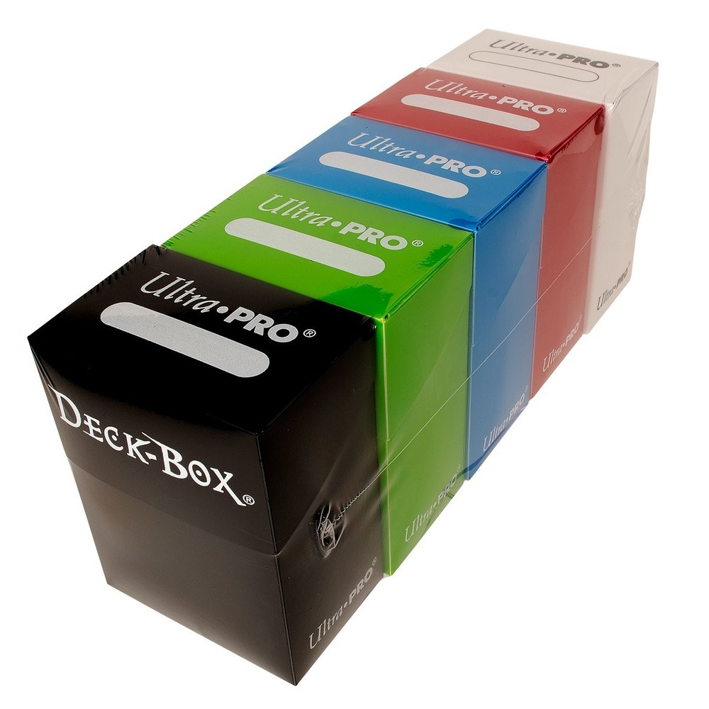 Ultra PRO - Protect & Store Valuable Cards Deck Box for 1 Pack, Multicolor