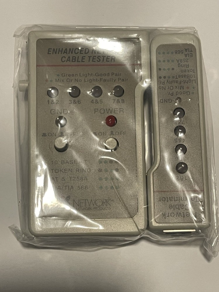 IC Network ENHANCED NETWORK CABLE TESTER NETWORK CABLE TERMINATOR SH4