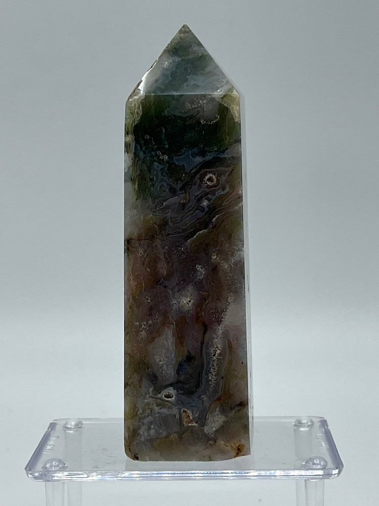 Moss Agate / Tree Agate Tower Q