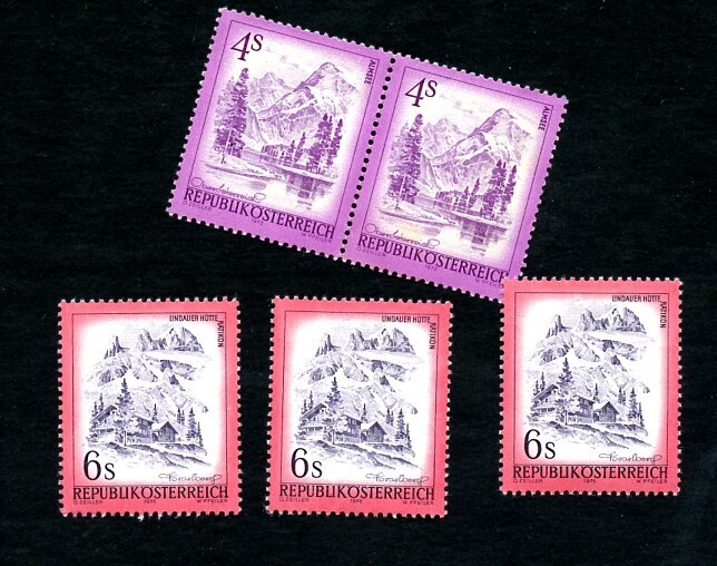 Austria  stamps Landscape 03