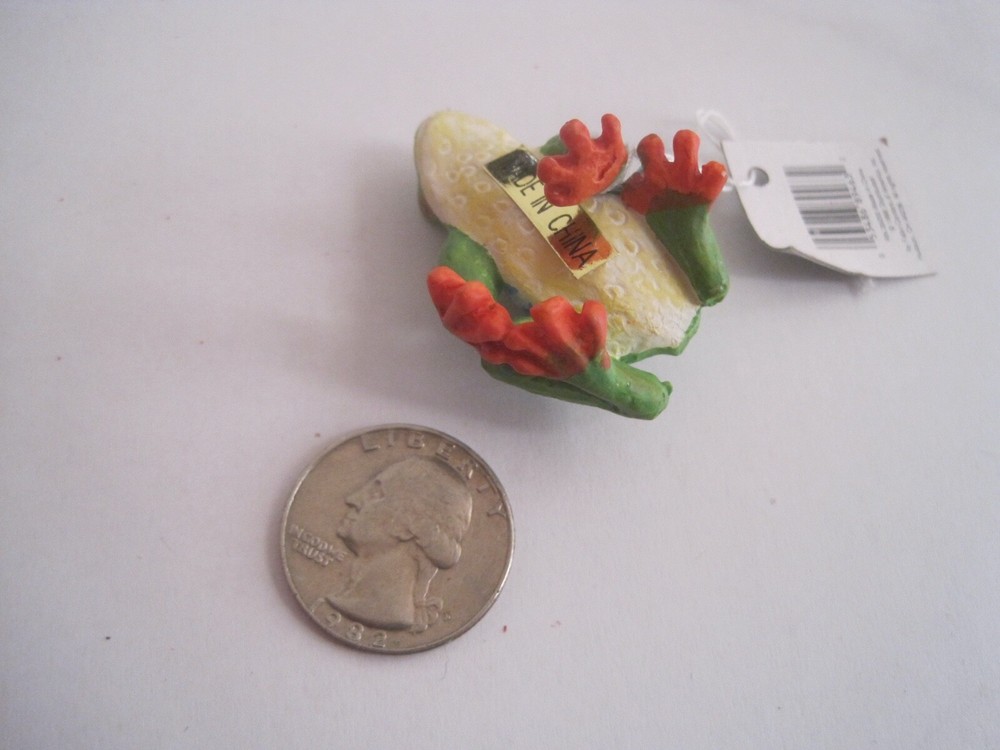 Frog Pot Percher NIP
