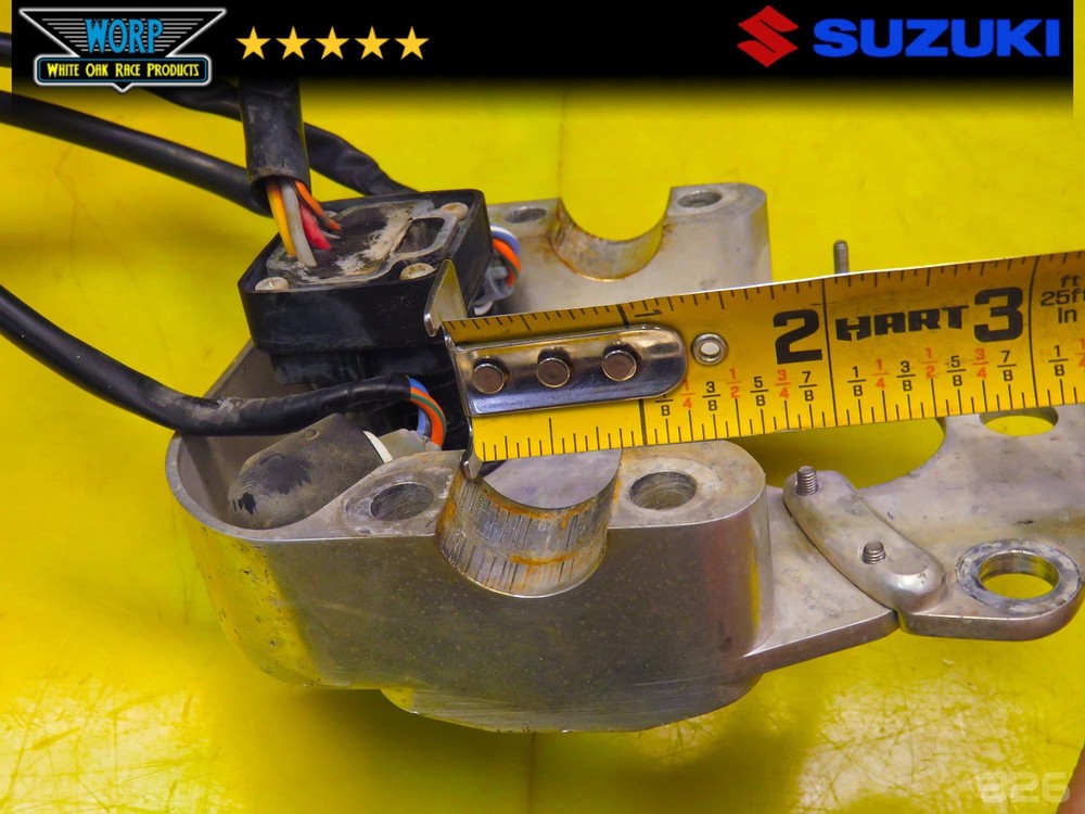 2003 SUZUKI LTZ400 IGNITION STARTER KEY SWITCH + BILLET HANDLEBAR CLAMP 03-07
