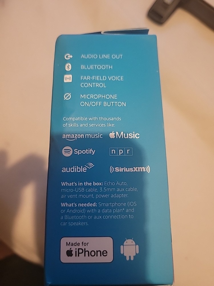 Amazon Alexa, Echo Auto, New in Box, Never Opened