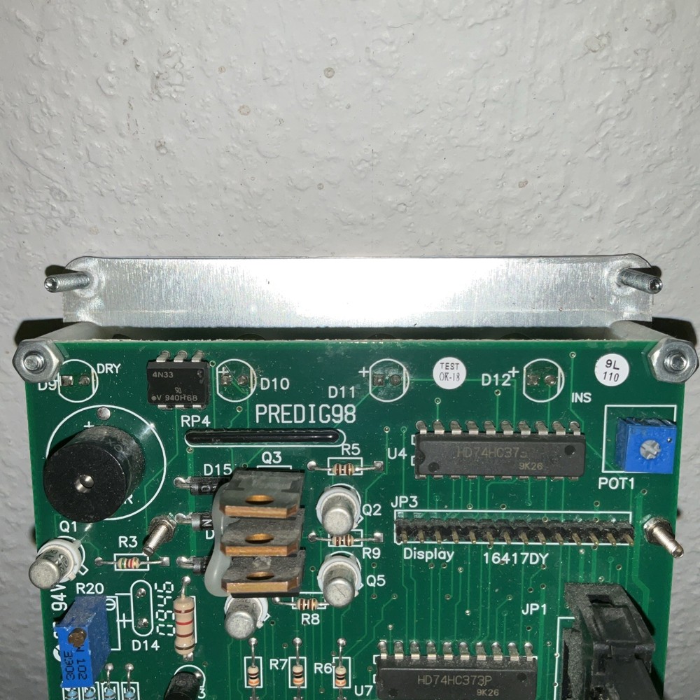 Tuttnauer PREDIG98 Control Panel For 2540EKA/3850EA/3870EA Models TESTED