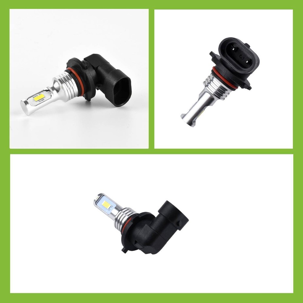 9006 9005 LED Headlight KIT Combo Bulbs 10000K High Low Beam Super Bright WhiteB