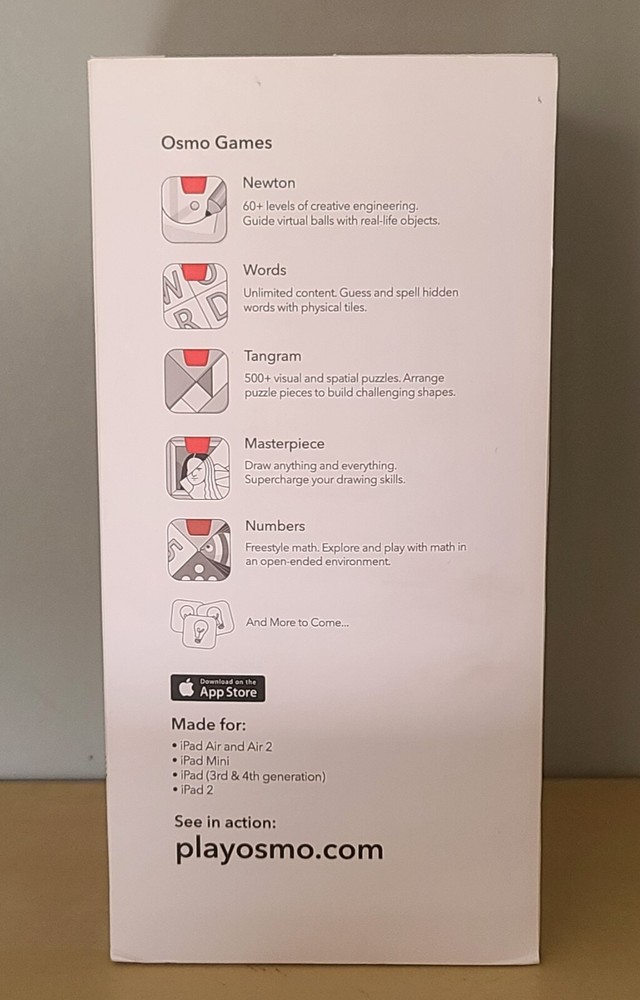 Osmo Genius Kit Learning System for Tablets Home School