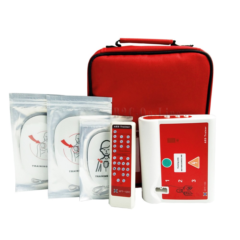 2 x Sets Automatic External Simulator First Aid AED Trainer For CPR Training
