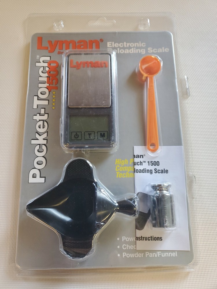 Lyman 1500 Pocket Touch Digital Scale Kit  #7750725