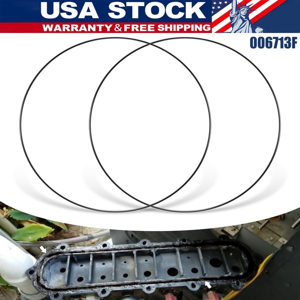 For Raypak Heater Heat Exchanger O-Ring Gasket 006713F 185-405 206-406 207-407
