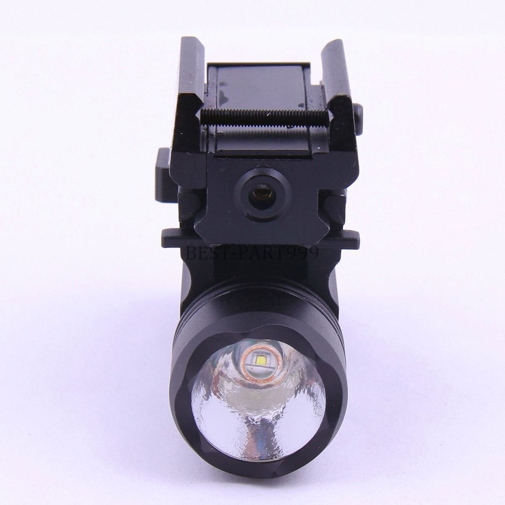 Tactical Compact Red Laser Sight & Hot Cree LED Flashlight