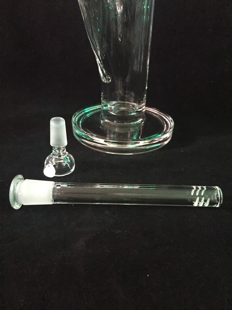 18" Straight 9MM Thick Water Pipe Bong