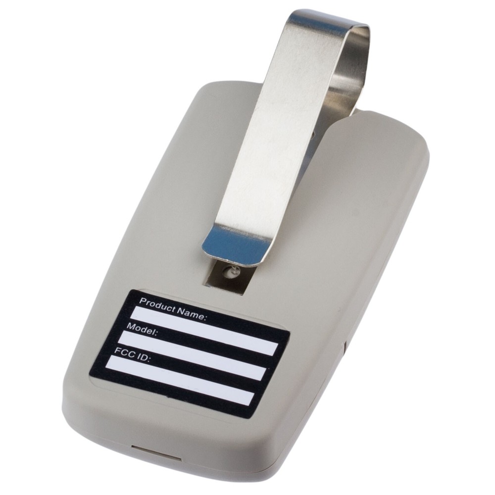 2 Garage Door Opener 2-Button Remote Grey for Linear Multi-Code MCS412001