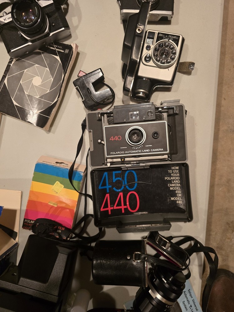 vintage camera lot untested