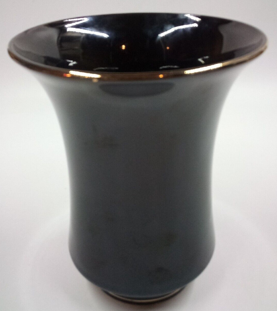 YAMAJI LILAC CERAMIC VASE JAPAN