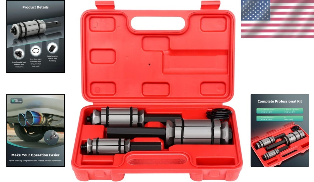 Truck Pipe Expander Set - Durable Steel Construction