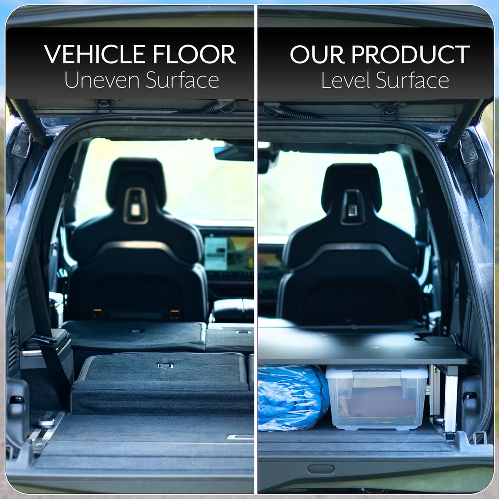 Life Finds Sleeping Platform / Storage System Designed for Rivian R1S