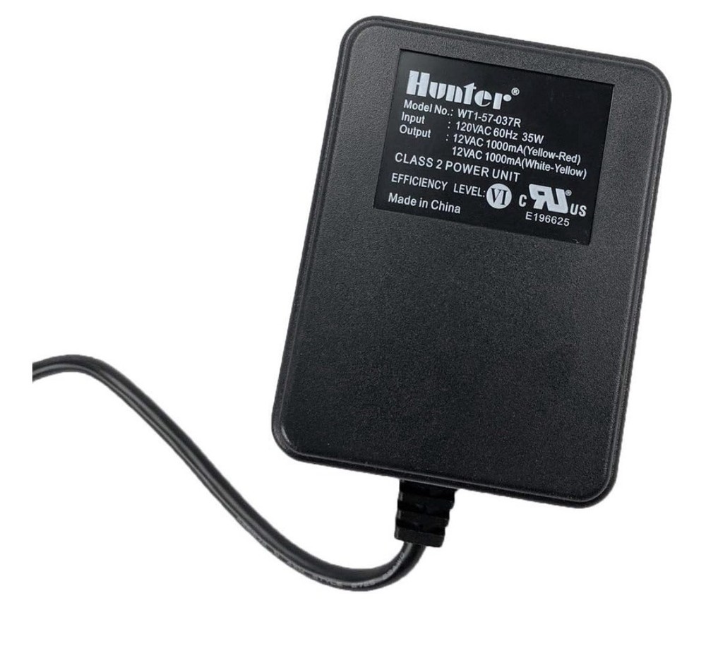 Hunter 526500 Indoor Controller/Timer External Transformer, 120/24 VAC