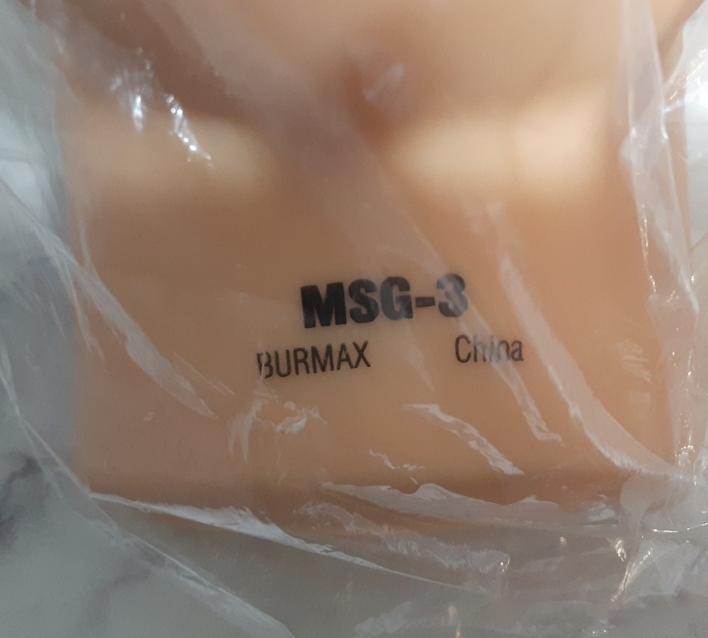 Burmax Celebrity Practice Face For Massage & Makeup MSG-3 New