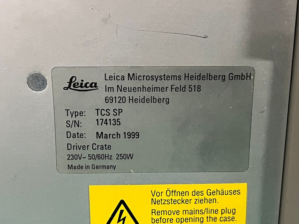 Leica Lasertechnik TCS SP Module Driver Crate