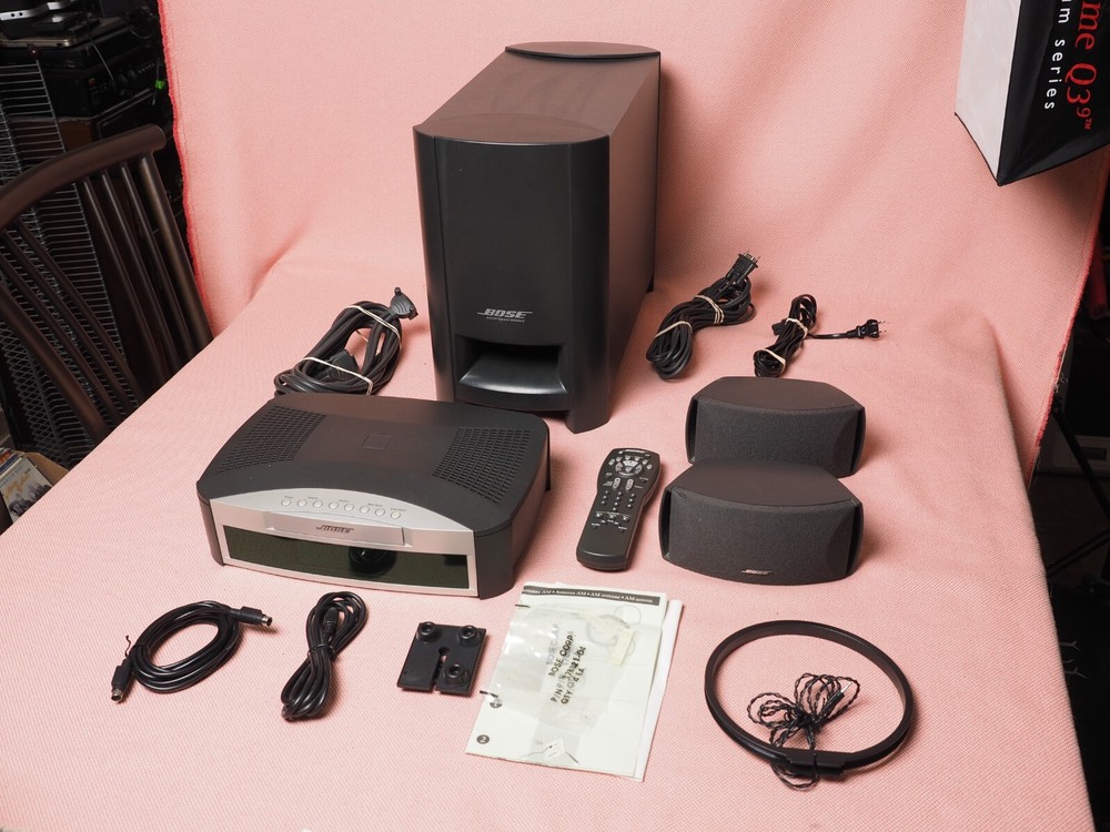 Bose 3·2·1 2.1 Channel Home Entertainment System Graphite Please Read