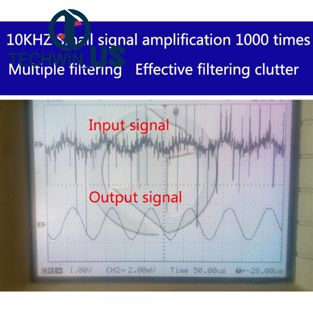 AD620 Microvolt MV Voltage Amplifier Signal Instrumentation Module Board
