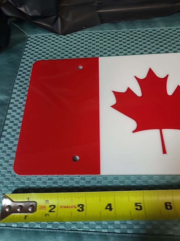 CANANDIAN LICENSE PLATE