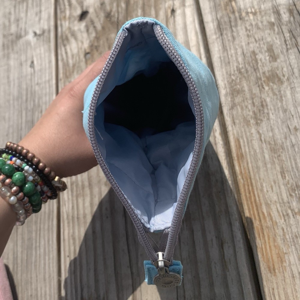 Blue Collapsable Pencil Case From Pushcases