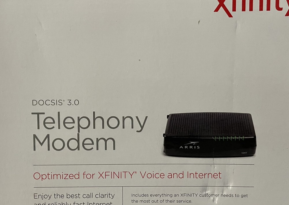XFINITY MODEM - INTERNET AND PHONE