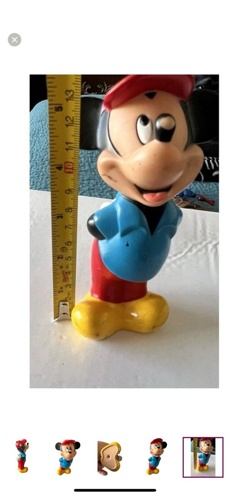 Vintage hard plastic Mickey Mouse Toy