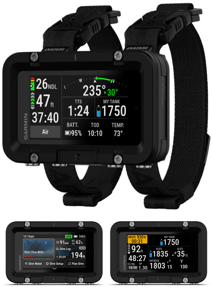 Garmin Descent X50i Premium Dive Computer 3"Touchscreen Display GPS Dive Compass