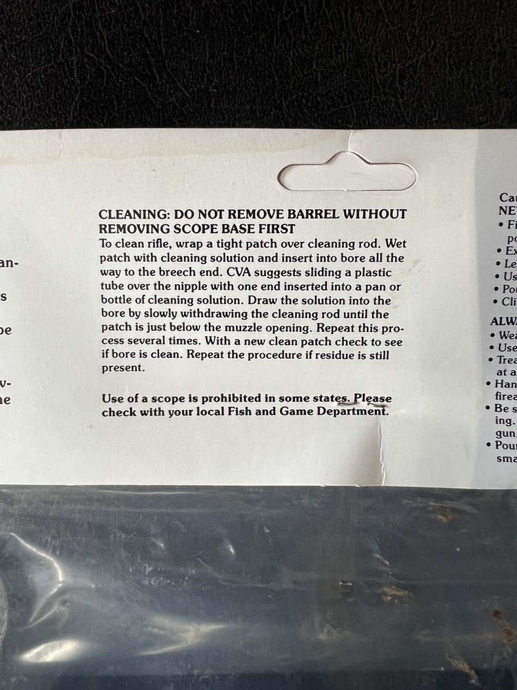 CVA Scopemount Base & 45* Hammer