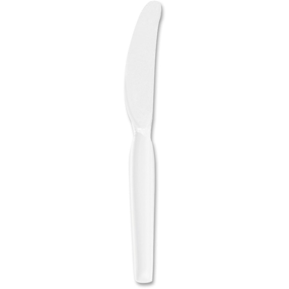 Dixie KH217 White Heavyweight Plastic Knives