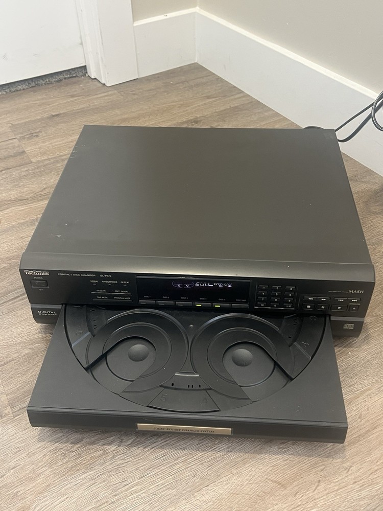Technics 5-Disc CD Changer SL-PD9 Rotary Multi-Stage *TESTED & WORKING*