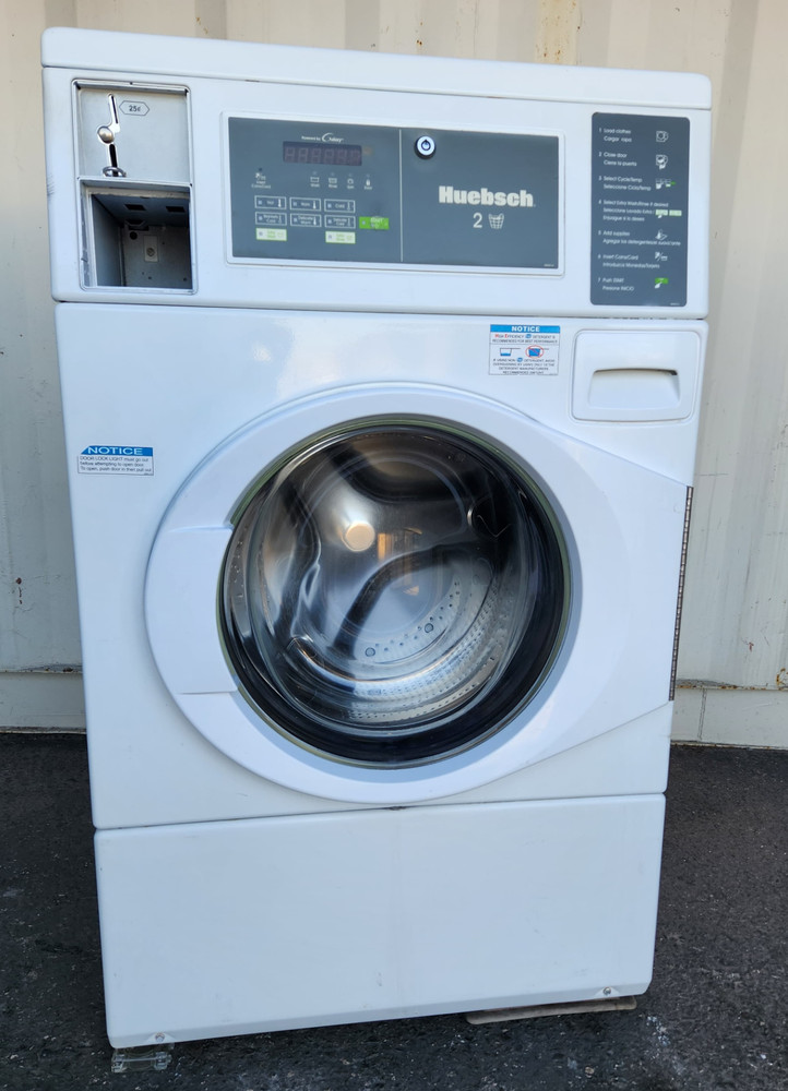 HUEBSCH FORNT LOAD WASHER [REF]