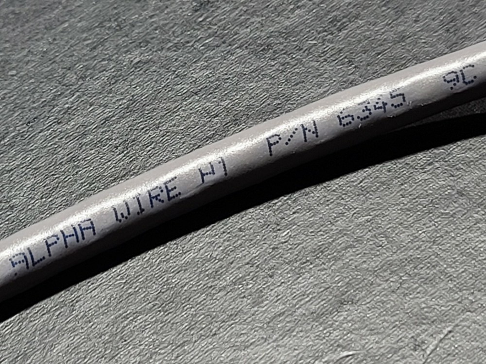 Alpha Wire 6345 22/9C Multi-Shielded Control/Communication Cable Gray /10ft