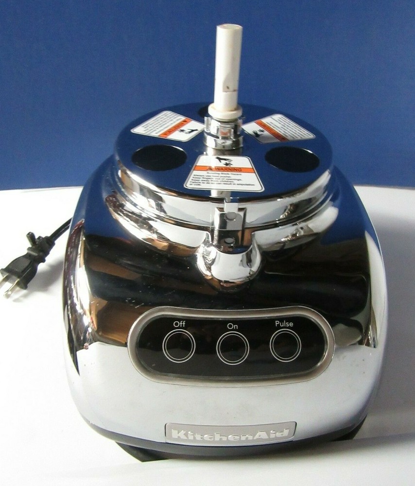 KitchenAid Food Processor Motor Base KFP40CR0 Replacement Piece Chrome BL10