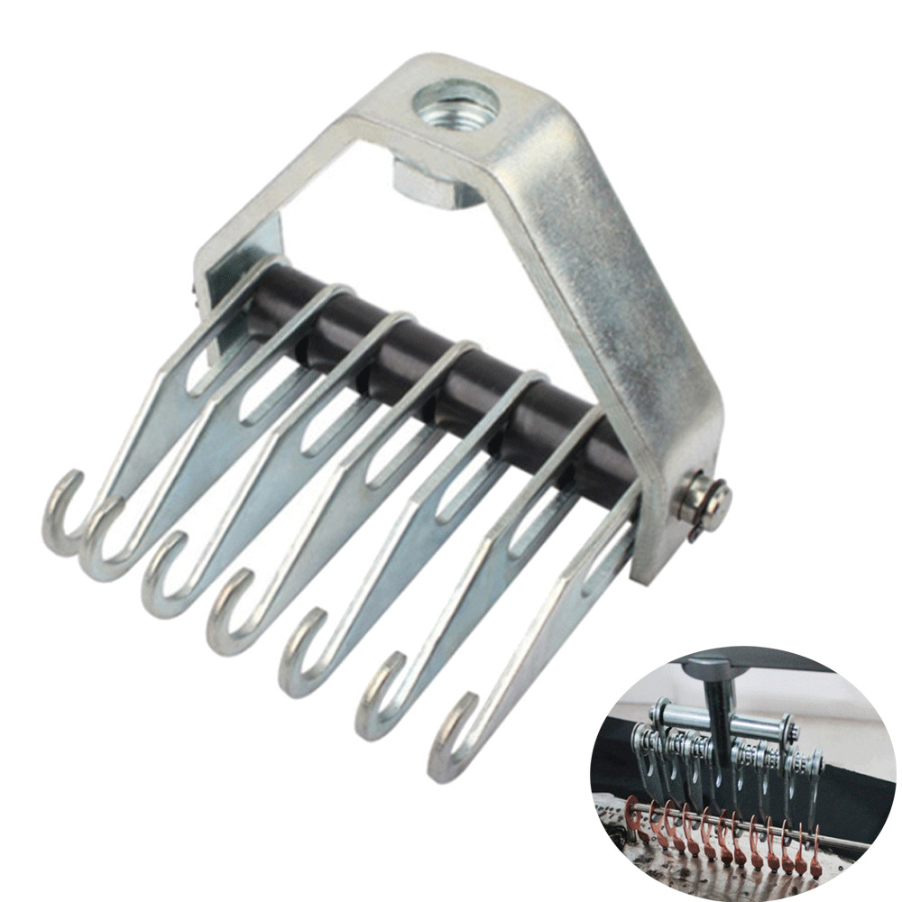 7 Finger 14MM Metal Dent Pulling Quick Claw Puller Hook Spot Welding Repair Tool