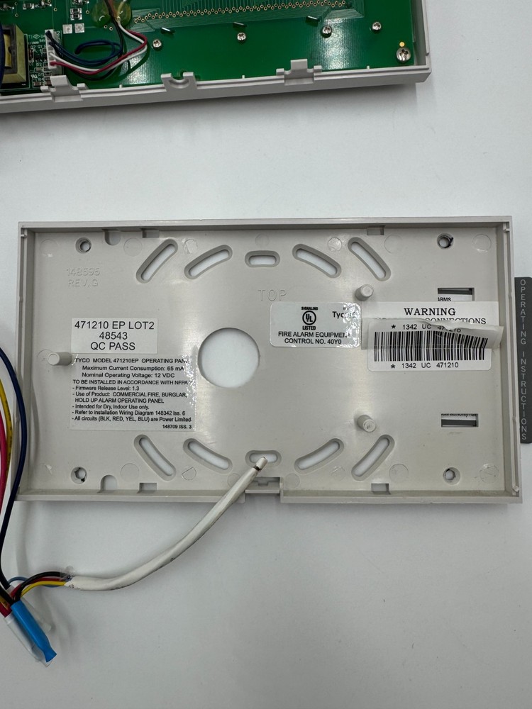 ADT Focus 471210 Replacement Interactive Keypad