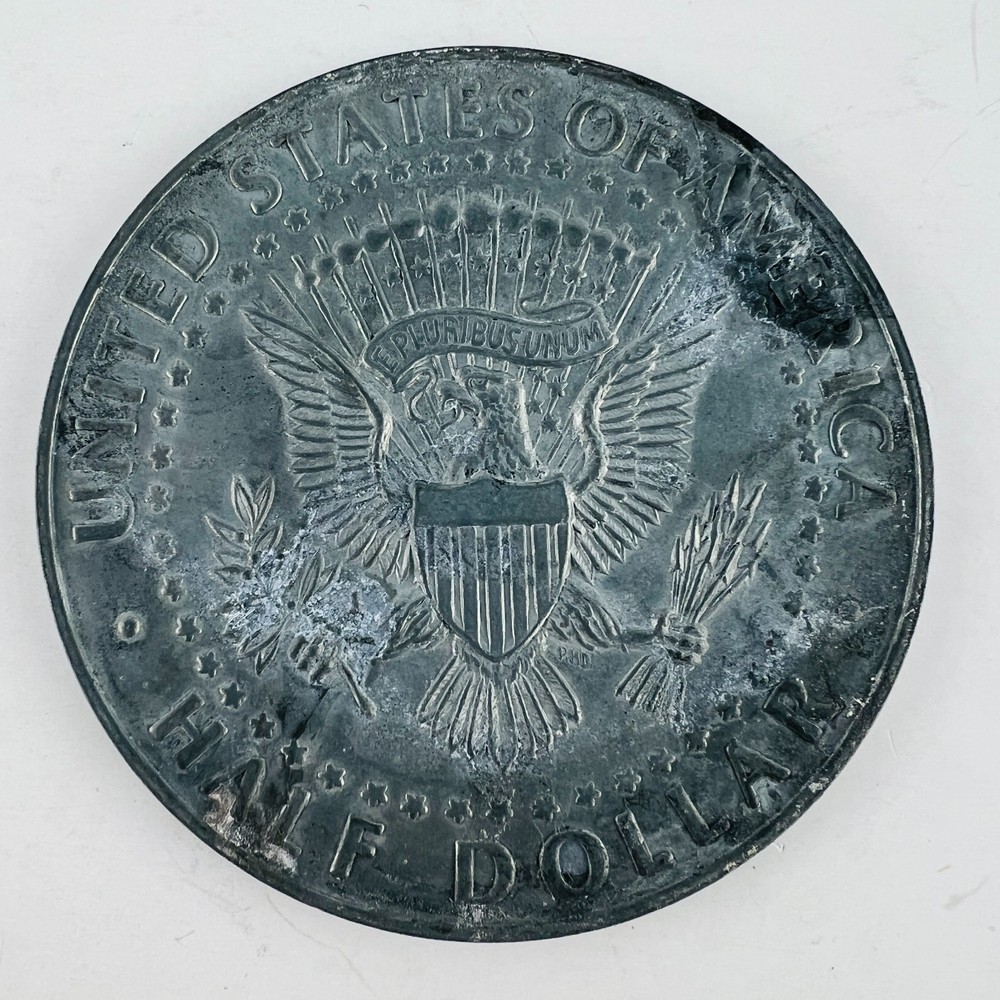 Kennedy Half-Dollar 50 Cent Commemorative Token 3" Size