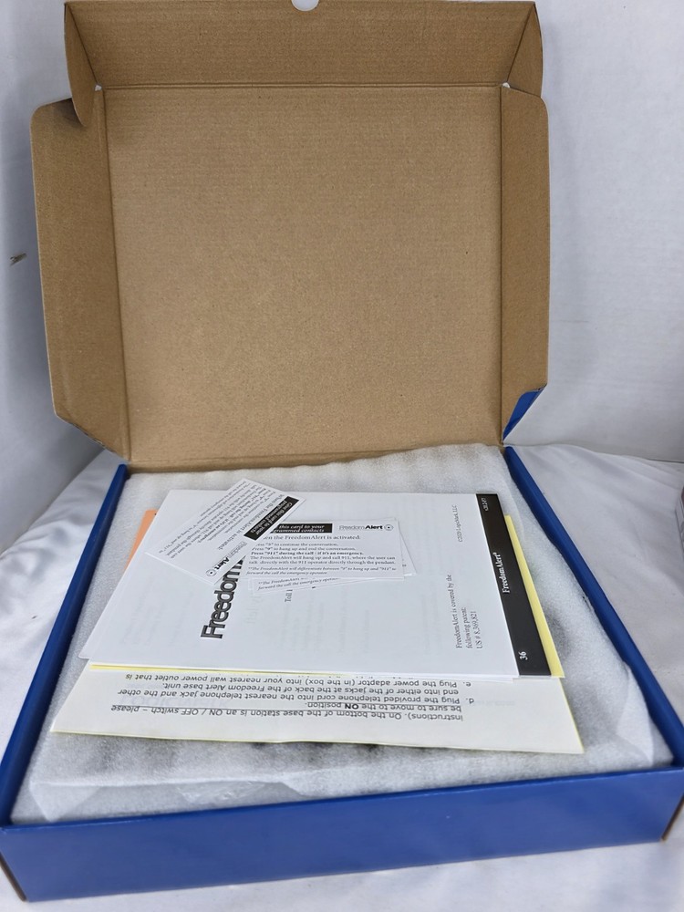 LogicMark Freedom Alert Fall w/ DECT Emergency Communicator ~ Model 35511