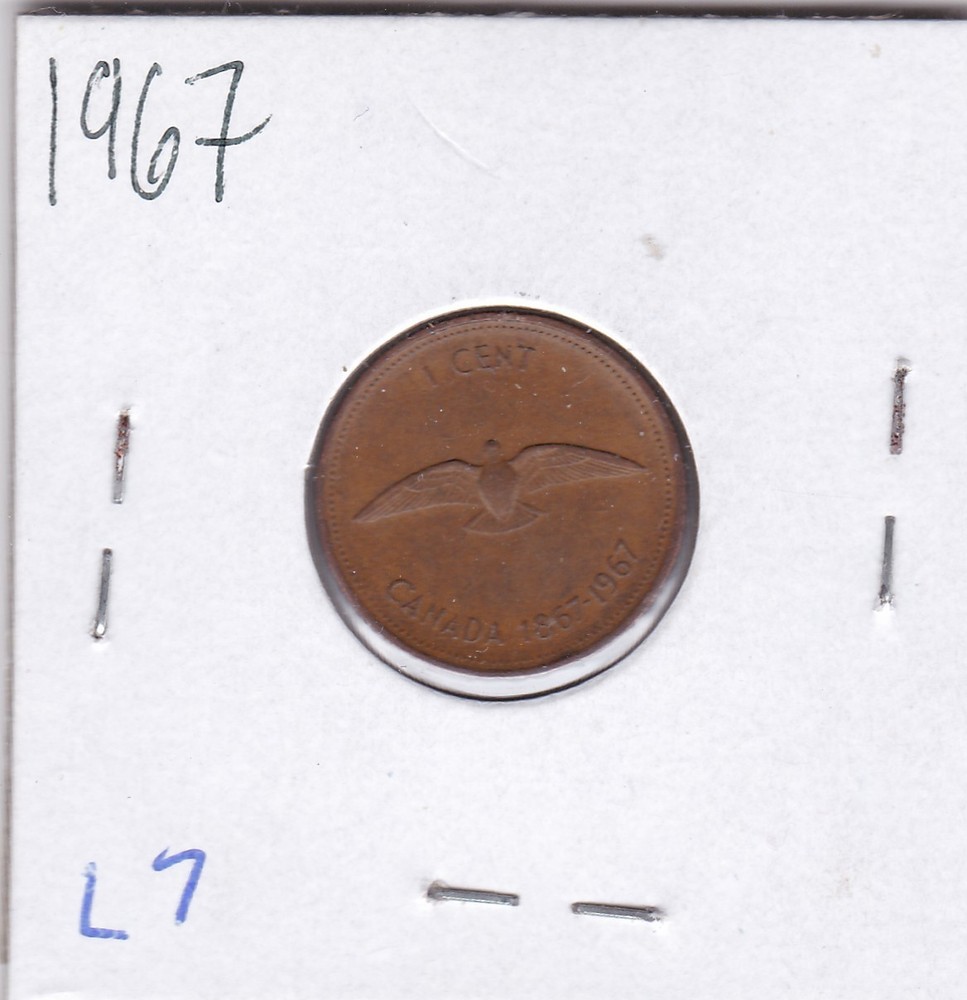 1967 Canada Cent L7