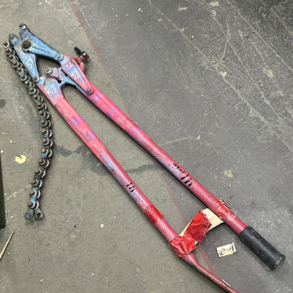 RIDGID 276 Soil Pipe cutter 25" Chain cast iron cutting snapping tool