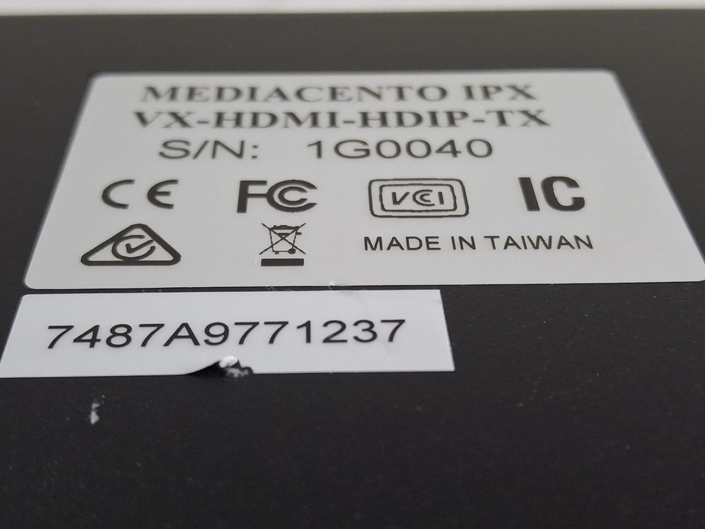 Black Box Network Services Mediacento IPX HD Extender Transmitter