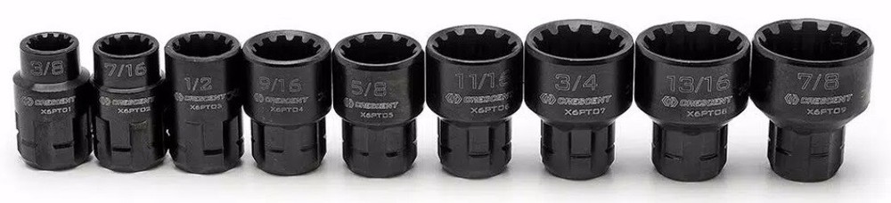 Crescent X6 Pass-Thru Socket 7/8 Universal Max Axess