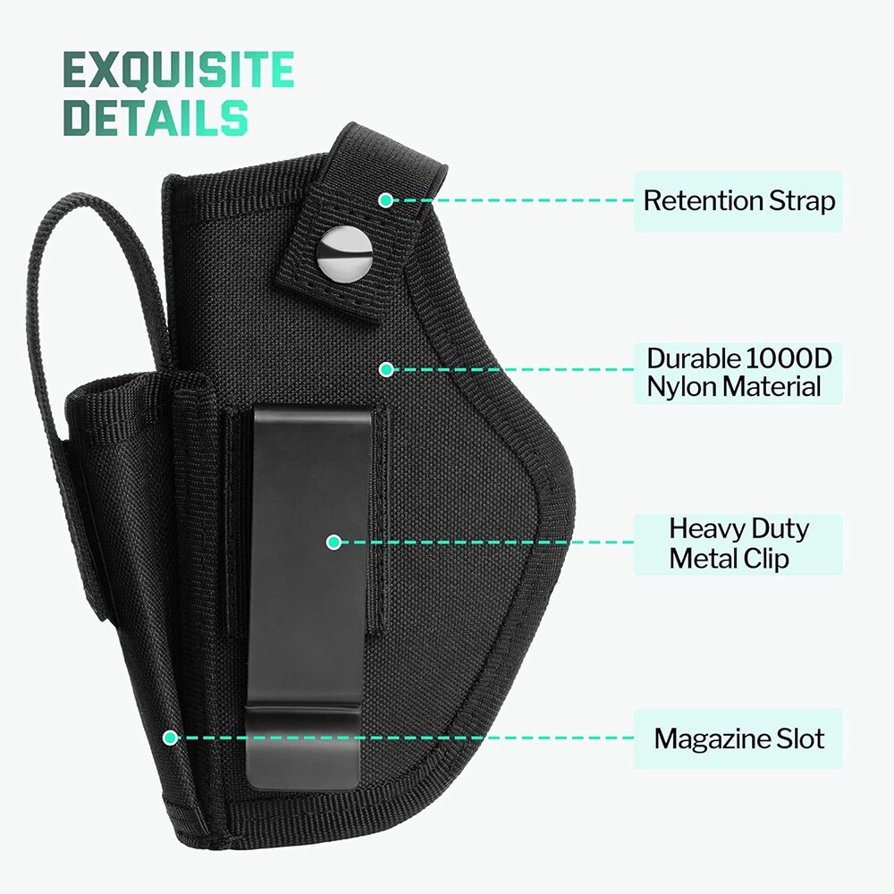 Gun holster With Belt loop For RUGER EC9s