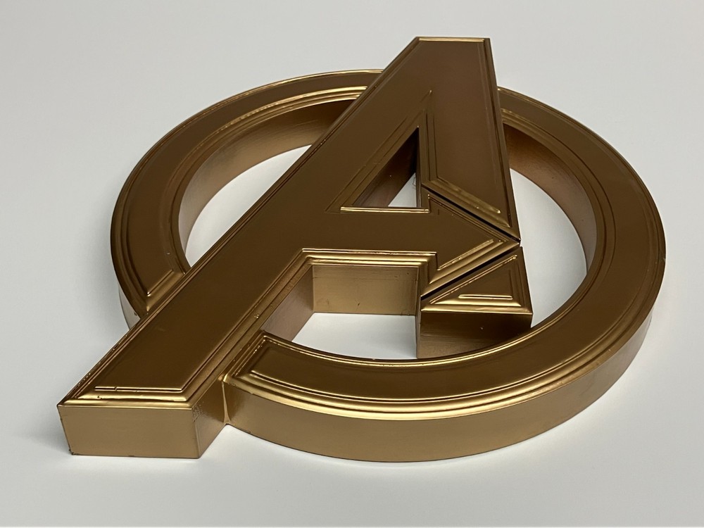 Marvel AVENGERS Custom Wall Prop 12" Display