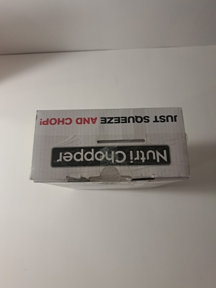 Nutri Chopper Open Box And Sealed Boxes