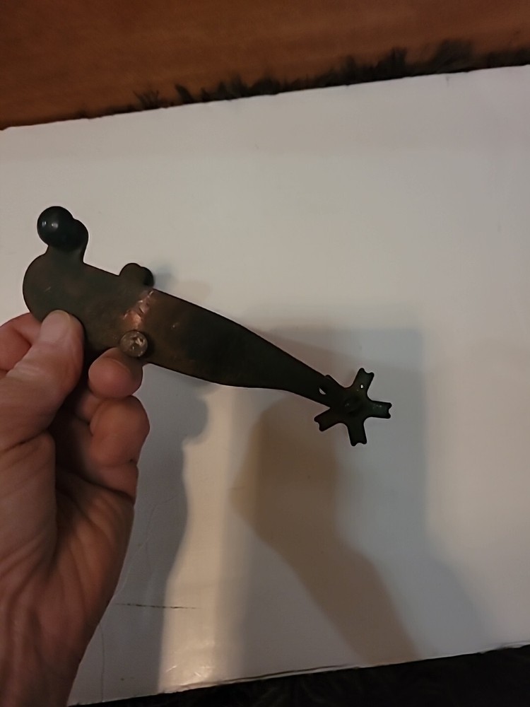 Bull Riding Spur Unmarked Single Left Used