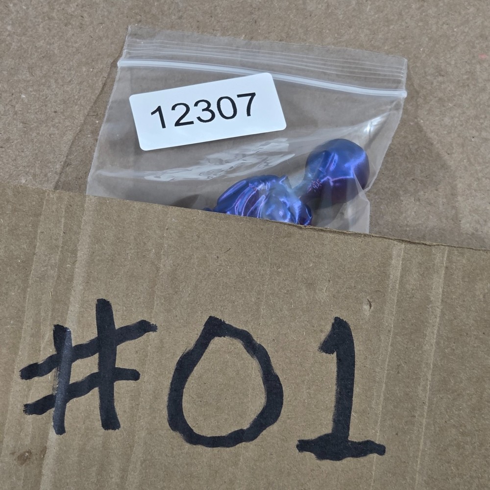 Alien Buddha Figurine 2" 3d printed plastic