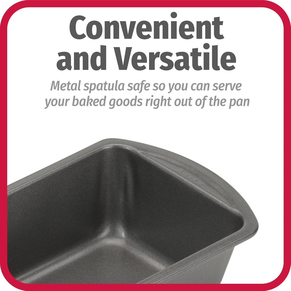 Durable Nonstick Loaf Pan - Effortless Cleaning & Perfect Baking Every Time